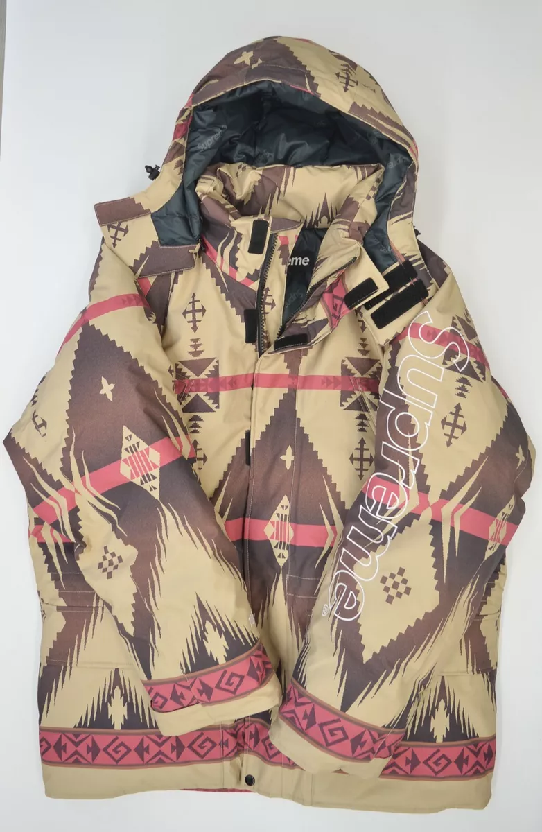 SUPREME 700 FILL DOWN TAPED SEAM PARKA - NAVAJO - SIZE L - NWT | eBay