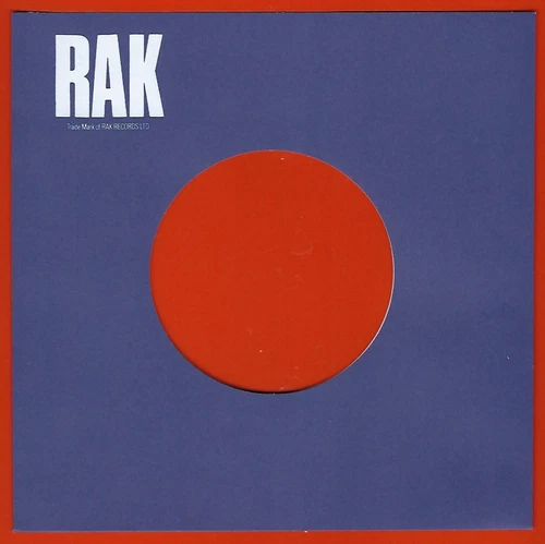 RAK RECORDS - REPRODUCTION RECORD COMPANY SLEEVES - (pack of 10)