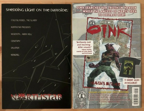 James O'Barr ~ Northstar Presents #1 & Kitchen Sink Death Rattle #3 - Picture 4 of 4