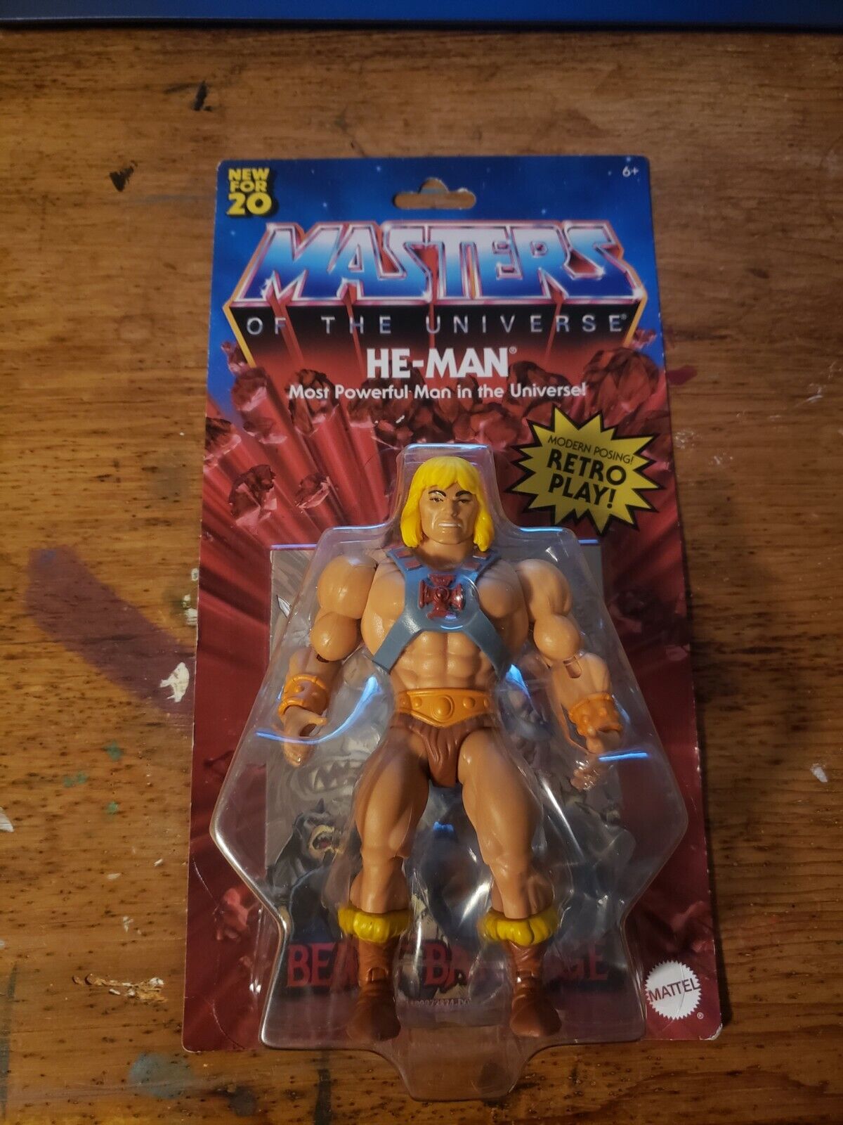 Masters of the Universe Origins He-Man 5.5" Action Figure MOTU 2020 Retro