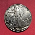 1987  American Silver Eagle Dollar Coin 1oz. Fine Silver