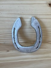 Aluminum Horseshoe, 1 Piece For Crafts / Art / Or One Rustic Used Horse Shoe