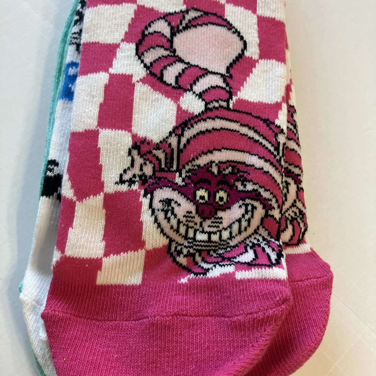 Primark Alicia en el País de las Maravillas Conjunto Calcetines EE. UU. 6-10 Cheshire Gato Ostras Disney Nuevo