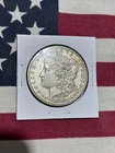 1880-S Morgan Dollar - 90% Silver - US $1, Original Luster & XF+ Details