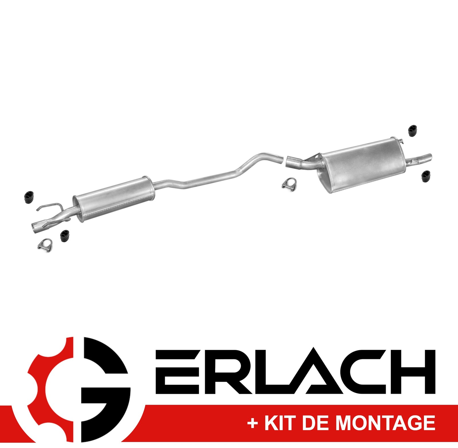 Echappement silencieux Opel Corsa B essence diesel pot arriere de rechange reference 025