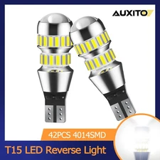 6000K White T15 912 921 W16W SMD 42-LED Backup Reverse Light Super Bright 2800LM