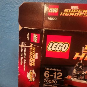 LEGO KNOWHERE ESCAPE MISSION 76020 BOX ONLY GUARDIANS OF THE GALAXY MARVEL COMIC