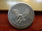 1981 Liberty Eagle 1 Oz .999 Silver Bullion Round - No Reserve