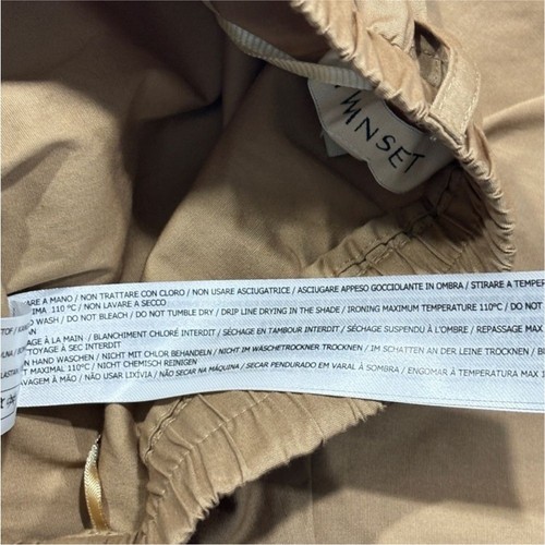 TWINSET | Brown Poplin Girls Skorts Shorts with Flounces Ruffles Twin Set Size 8 - Picture 15 of 16