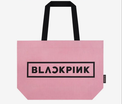 BLACKPINK Deadline World Tour Seoul Concert Official Tote Bag Pink