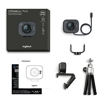 LOGITECH FOR CREATORS STREAMCAM PREMIUM WEBCAM FOR - FOCUS, FOR PC/MAC  
