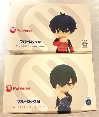 BLUE LOCK フィギュア A B セット Set of 12 Blue Lock Exhibition Trading Mini Figure PalVerse A B