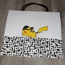 Longchamp X Pokemon Y2K OG VTG Pikachu limited shopping bag