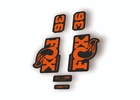 FOX 36 SL Performance Factory 2026 Fork Decal Sticker Adhesive Orange