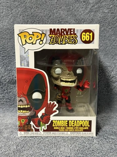Funko Pop! Vinyl Marvel Zombies Zombie Deadpool #661 Bobblehead Vinyl Figure
