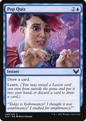 [MTG] Pop Quiz (049) (STX) LP-HP