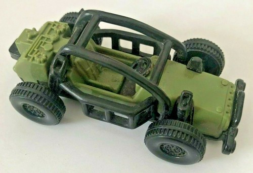 Vtg 1996 Military DUNE BUGGY Army WWII Plastic 1:64 Toy Action Figures - Picture 2 of 9