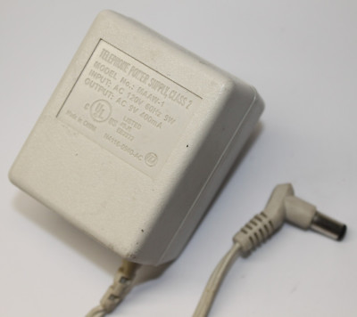 Telephone Power Supply MAAW-1 AC Adapter Charger Cable 9 Volts 400mA Transformer