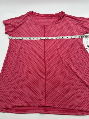 Jones New York Sport T-Shirt Women Medium Pink V-Neck ..#20144 - Picture 5 of 8