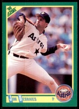 1990 Score Jim Deshaies Baseball Cards #154