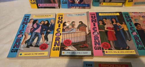 13x THE UNICORN CLUB Paperback Books and The Hand-Me-Down Kid - Francine Pascal - Picture 6 of 8