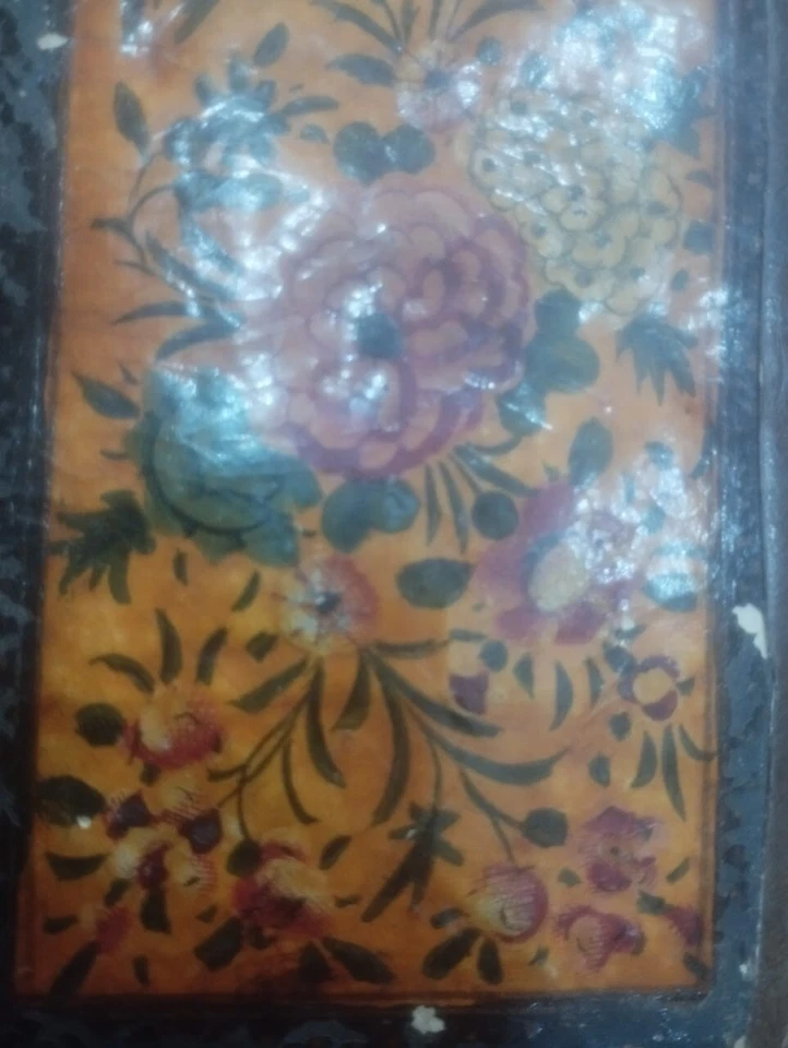 Antique Handwritten Small Quran 1256 Hijri,Pocket Size Gold Detailing(2Pg) Rare - Image 3 of 4