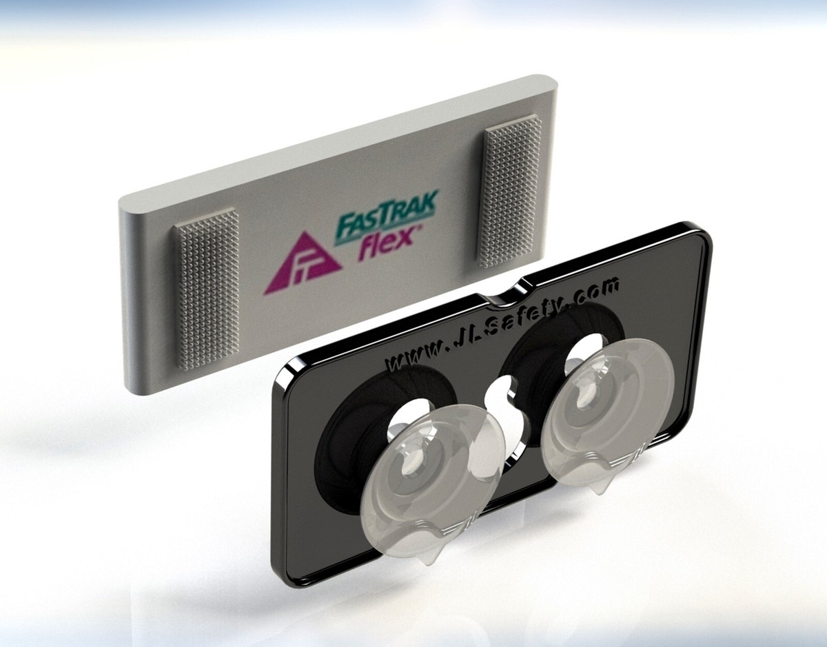 Universal FasTrak Toll Tag Holder. Black, Fits ALL FasTrak Models