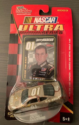 Jerry Nadeau #01 U.S. Army Nascar Ultra Series 2003 Racing Champions 1:64 - Picture 3 of 7