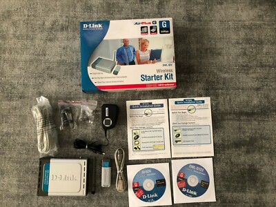 D-Link DWL-922 54 Mbps 1-Port 10/100 Wireless G Router