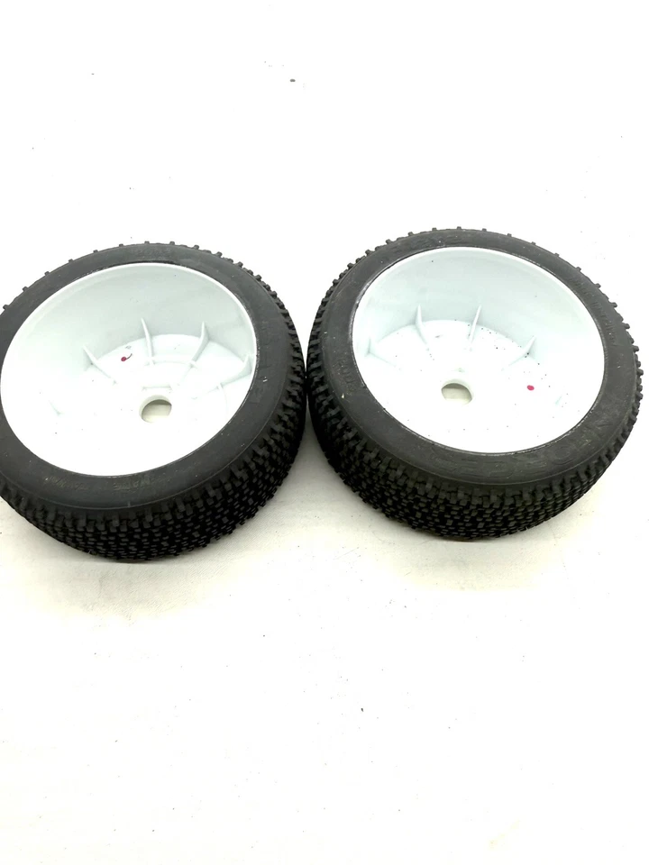 Used 1/8 Beta Enforcer 4WD Buggy Wheels & Tires (2) - Image 3 of 4