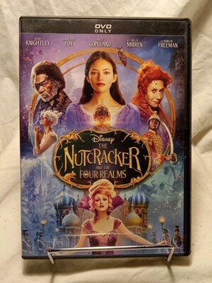 Disney's THE NUTCRACKER AND THE FOUR REALMS   DVD  2019 Family Christmas Movie