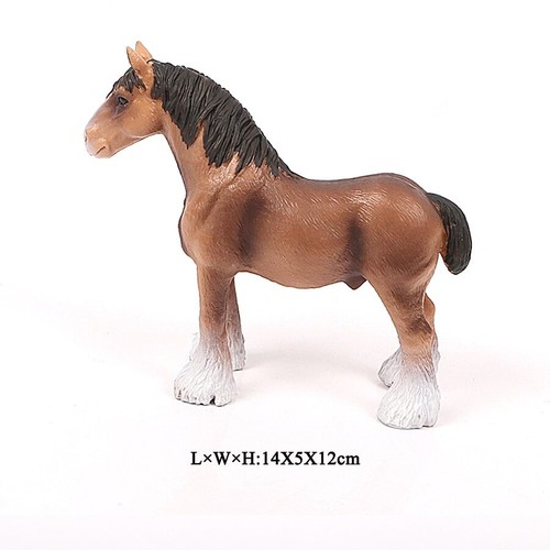 Realistic Animal Horse Models Action & Toy Figures Solid Emulation arabian Horse - Picture 40 of 53
