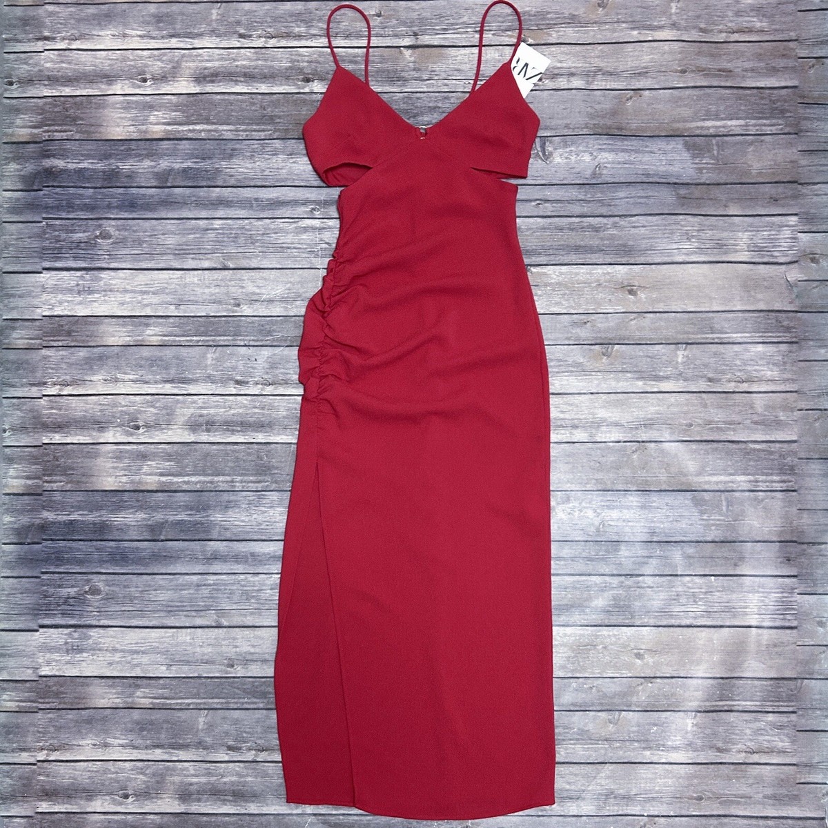 ワンピース Slit Neck Knitdress slit zip big collar one-piece – BUNNY APARTMENT