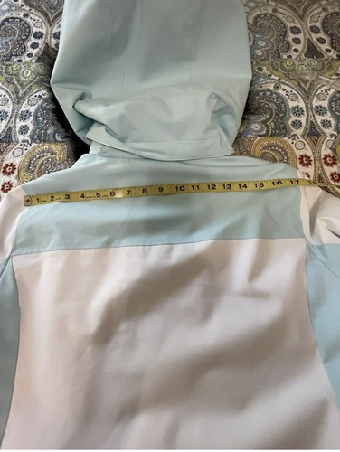 Descente Fully Insulated White, Blue Women's Ski Jacket. Size 10 .$399 - Picture 13 of 17