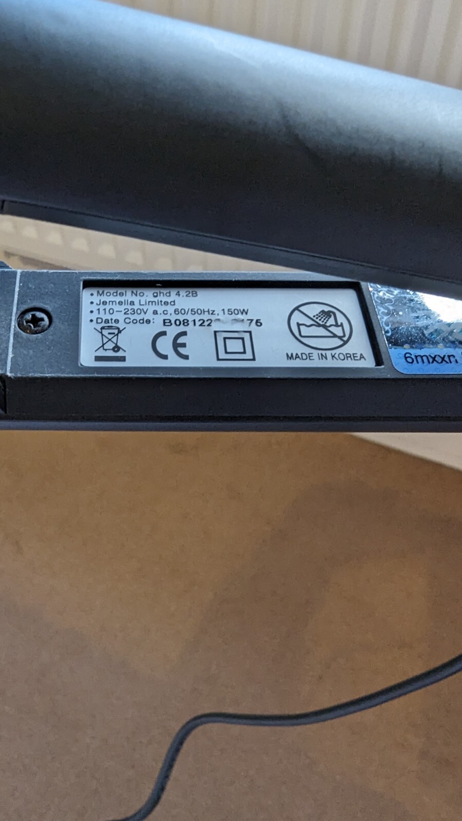 ghd hair straighteners with heat resistant bag eBay