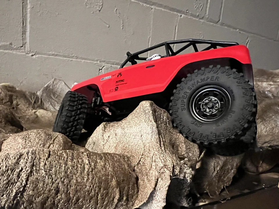 Axial SCX24 Deadbolt Frame Sliders Body Saver Foto 3 de 4