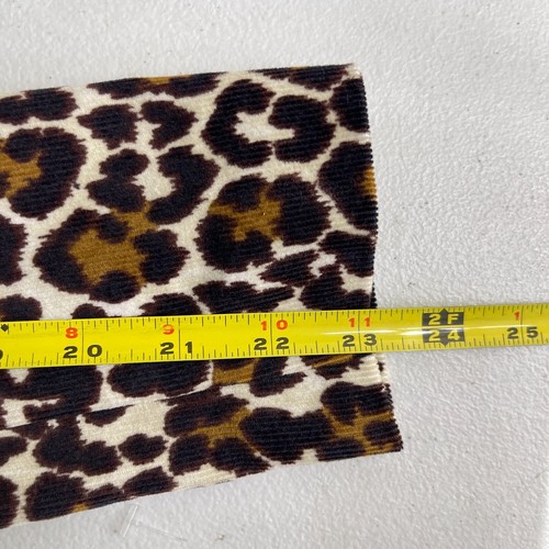 J Crew Blazer Size 00 Women Brown Leopard Print Stretch Corduroy Classic Parke - Picture 16 of 19