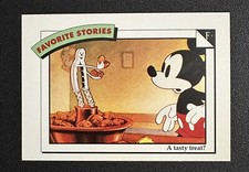 1991 Impel Disney Collector Cards: FAVORITE STORIES #33 Thru the Mirror card