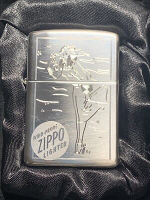 Zippo Lighter Sterling silver Vintage Windy Girl Zippo Lighter | eBay