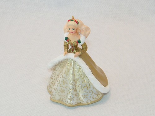 1994 Holiday Barbie Doll Hallmark Keepsake Christmas Ornament 2nd in Series - Picture 5 of 8