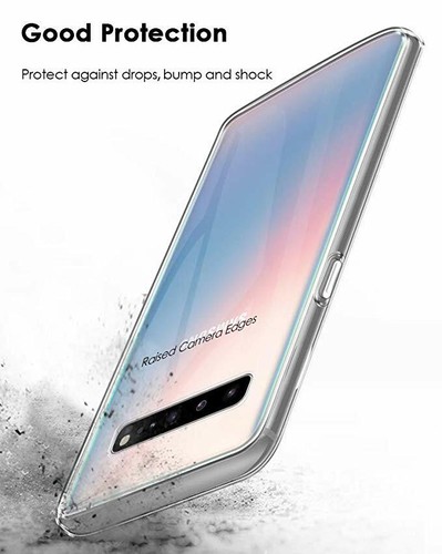 Funda protectora TPU transparente a prueba de golpes para Samsung Galaxy S10 5G - Imagen 2 de 5