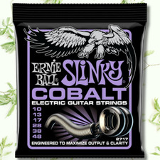 Ernie Ball 2717 Ultra Slinky Cobalt Electric Guitar Strings 10-48