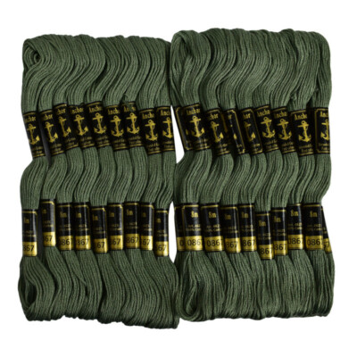 Anchor Threads Swing Skein Beautiful Soft Hand Embroidery Crafting Needle,25 Pcs