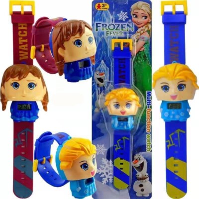 Kinderuhr Marvel Avengers Transformation Actionfigur Spielzeug Elsa Frozen