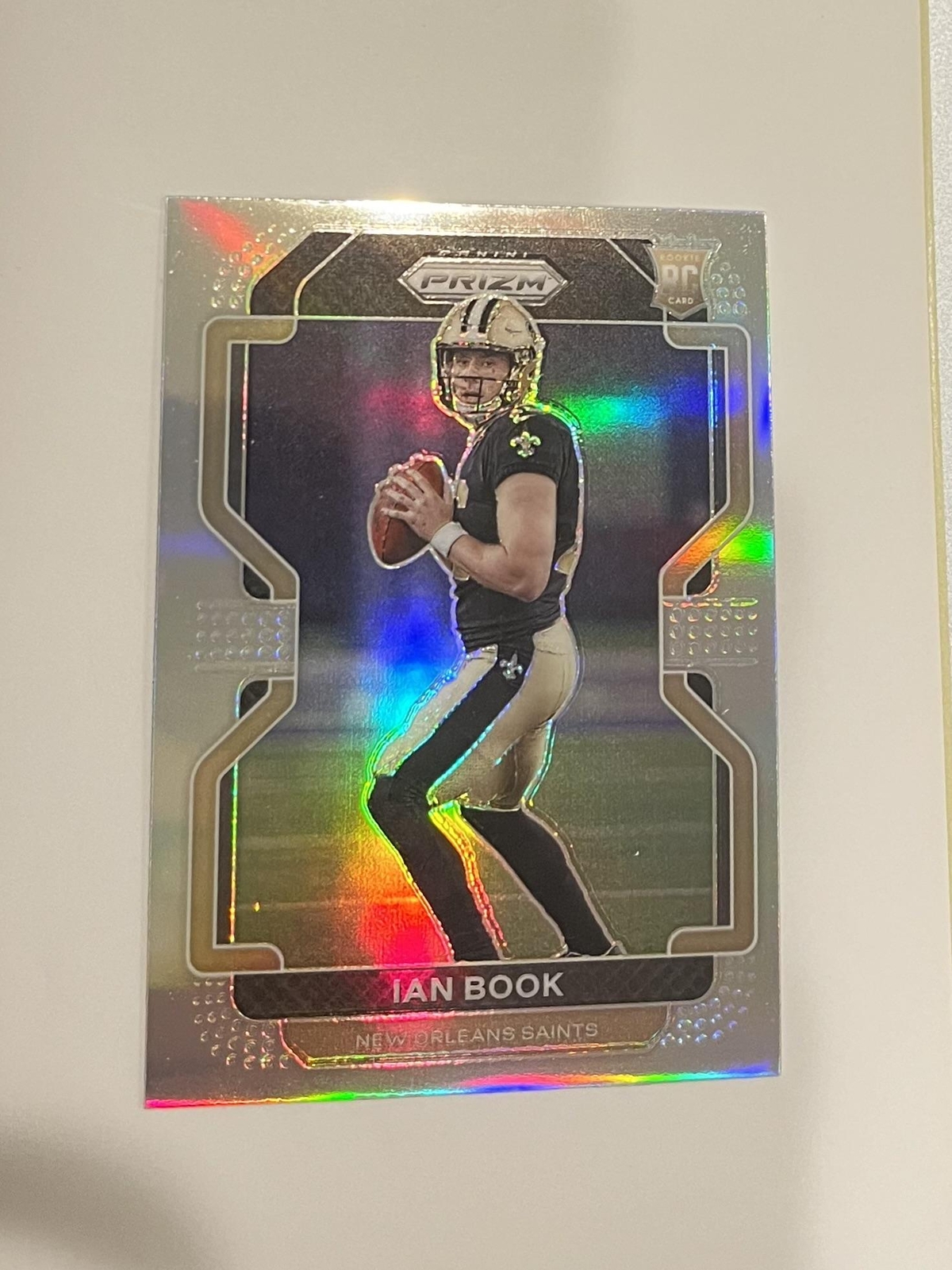 2021 Panini Prizm #357 Ian Book Silver Saints