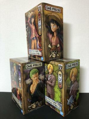 ONE PIECE LUFFY'S Vol.1 フィギュアセット　3箱 ONE PIECE Luffy Zoro Sanji Figure Set of 3 DXF THE GRANDLINE