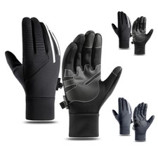 Winter Cycling Gloves Thermal Polar Fleece Touch Screen Casual Warm Full Fingers