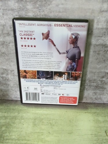 Ex Machina (DVD, 2015) Regions 2, 4 - Picture 2 of 2