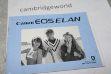 CANON EOS ELAN CAMERA NEW INSTRUCTION MANUAL GUID BOOK ORIGINAL