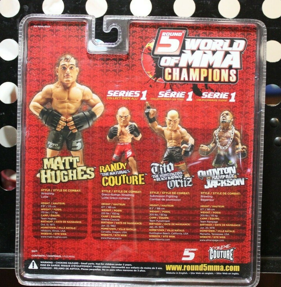 Matt Hughes - UFC ROUND 5 World MMA Champions Series 1 Action